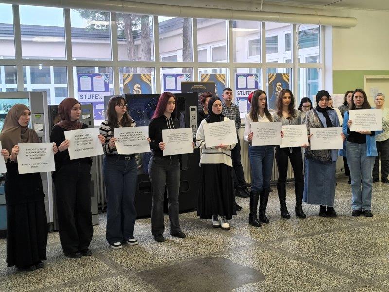 Exhibition and screening of the film at the Faculty of Philosophy in Zenica